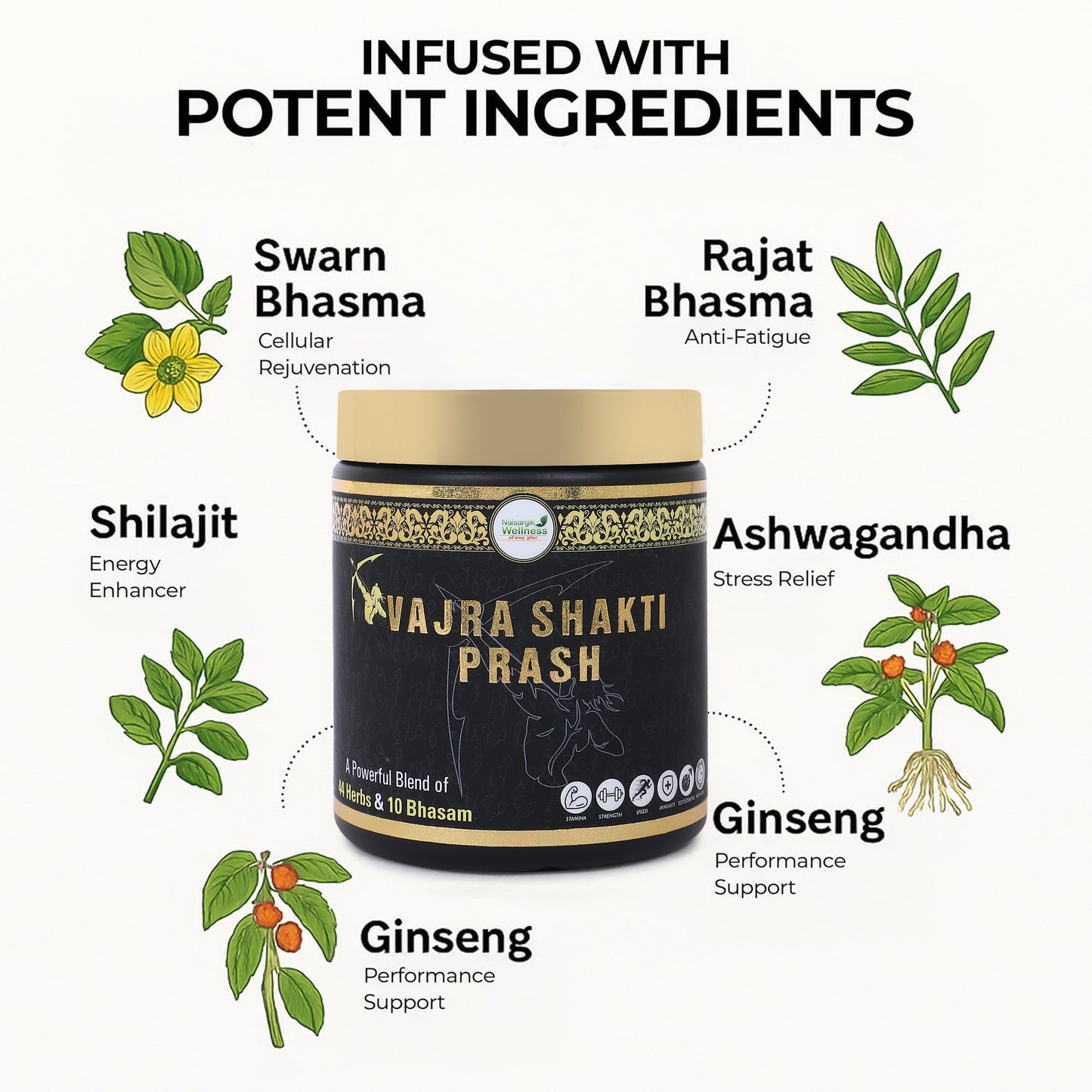 Vajra Shakti Prash – Ayurvedic Strength & Stamina Tonic