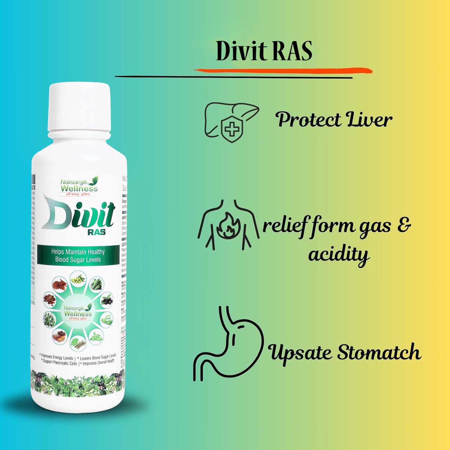Divit Ras – Ayurvedic Syrup for Healthy Blood Sugar Levels
