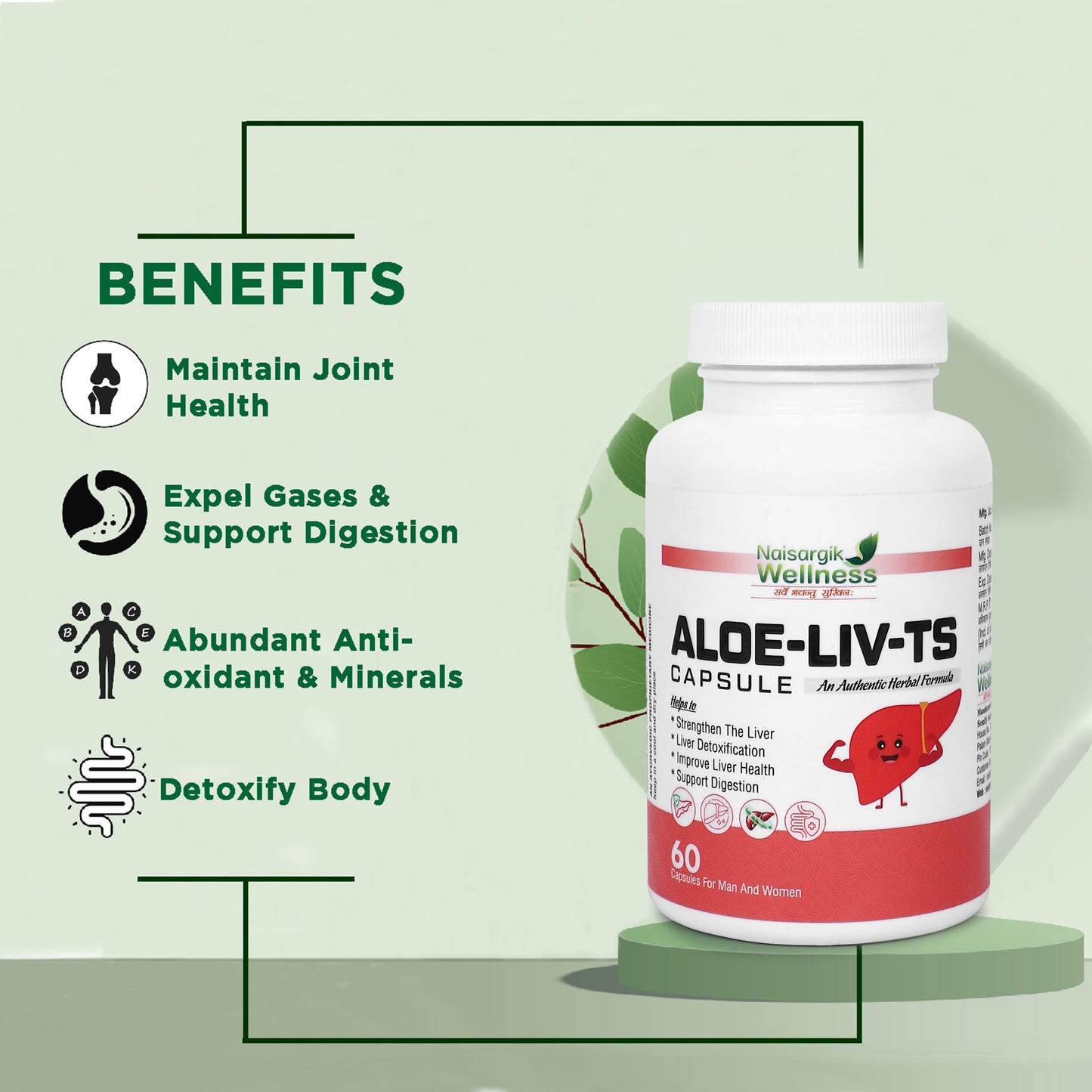Aloe-Liv-TS Capsules – Ayurvedic Liver