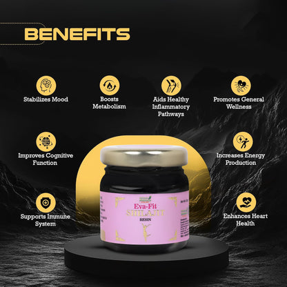 Eva-Fit Shilajit Resin – Pure Himalayan Shilajit