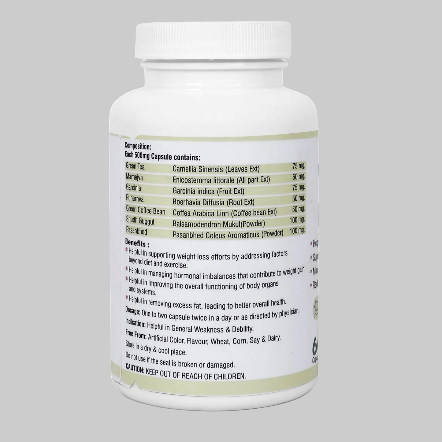 FAT GO Capsules – Weight Management & Belly Fat Support